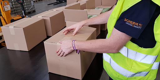 SCHERM Gruppe - Lebensmittellogistik | Verpackung