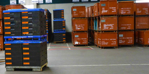SCHERM Gruppe - Logistik | Leergutmanagement