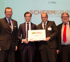 SCHERM Gruppe - Newsroom | SCHERM Gruppe auf Platz 3 beim Europäischen Transportpreis für Nachhaltigkeit