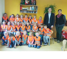 SCHERM Gruppe - Newsroom | Neue Warnwesten für Kinder