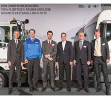 SCHERM Gruppe - Newsroom | SCHERM Gruppe und BMW Group nehmen weiteren Elektro-Lkw in Betrieb