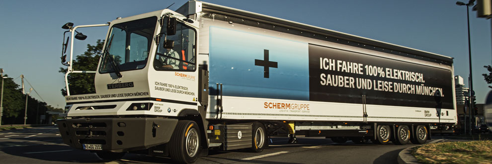 The BMW Group and SCHERM Group officially put an electric truck into service
